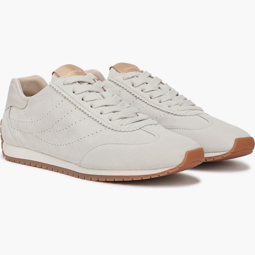 NEW Vince Oasis Running Sneaker in Whitestone
